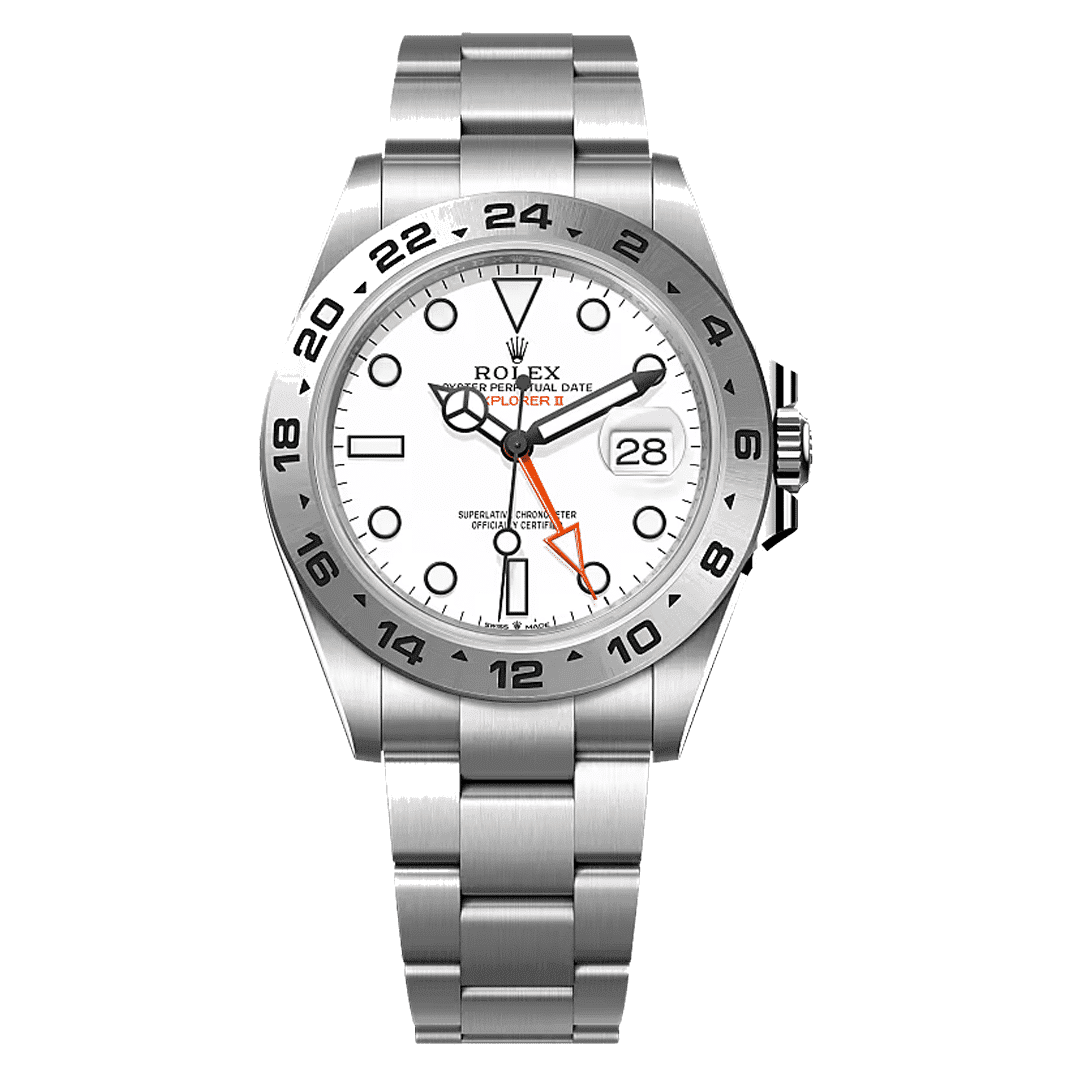 Rolex Explorer II White Dial